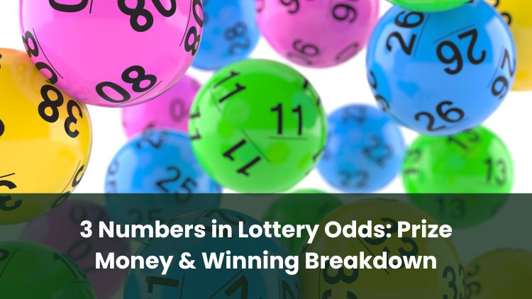 3 Numbers in Lottery Odds: Prize Money & Winning Breakdown