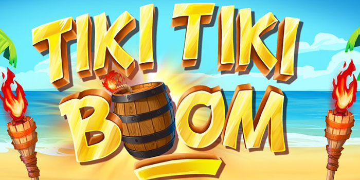 Tiki Tiki Boom Slot Logo Clover Casino