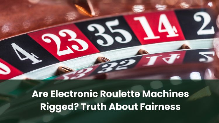 Are Electronic Roulette Machines Rigged? Truth About Fairness