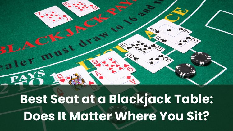 Best Seat at a Blackjack Table: Does It Matter Where You Sit?