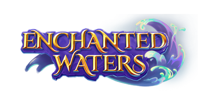 Enchanted Waters Slot Logo Clover Casino