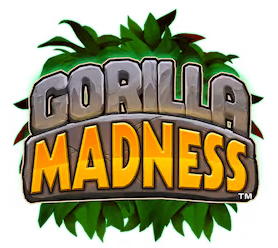 Gorilla Madness Slot Logo Clover Casino
