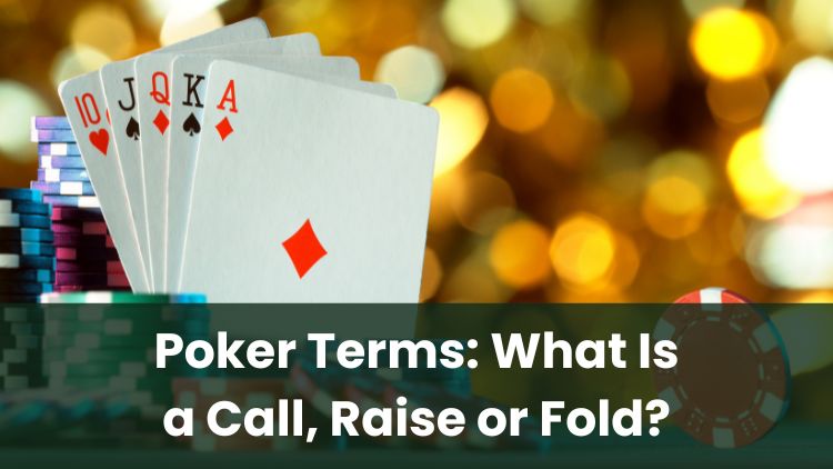 Poker Terms: What Is a Call, Raise or Fold?