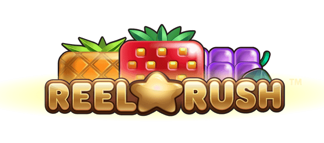 Reel Rush Slot Logo Clover Casino