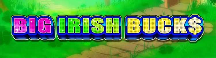 Big Irish Bucks Slot Logo Clover Casino