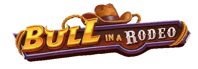 Bull in a Rodeo Slot Logo Clover Casino