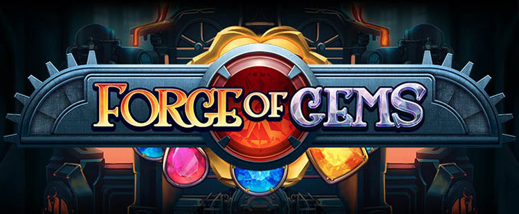 Forge of Gems Slot Logo Clover Casino