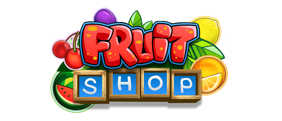 Fruit Shop Slot Logo Clover Casino