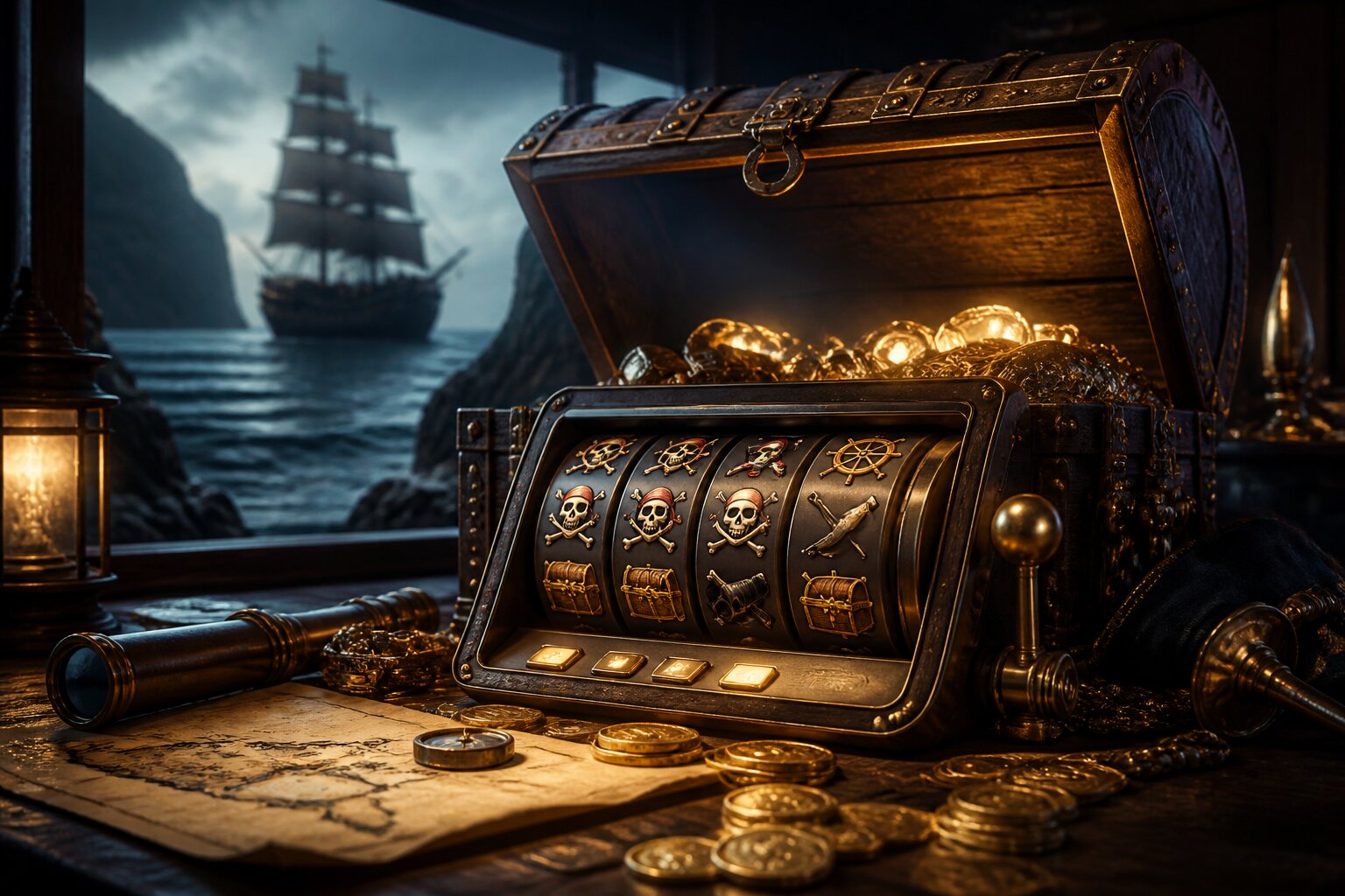 Pirate Slots Online – Play Pirate-Themed Slot Games & Win Prizes