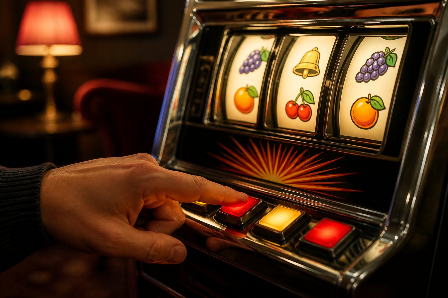 Play Fruit Machine Games Online With Holds & Nudges: Common Myths Debunked