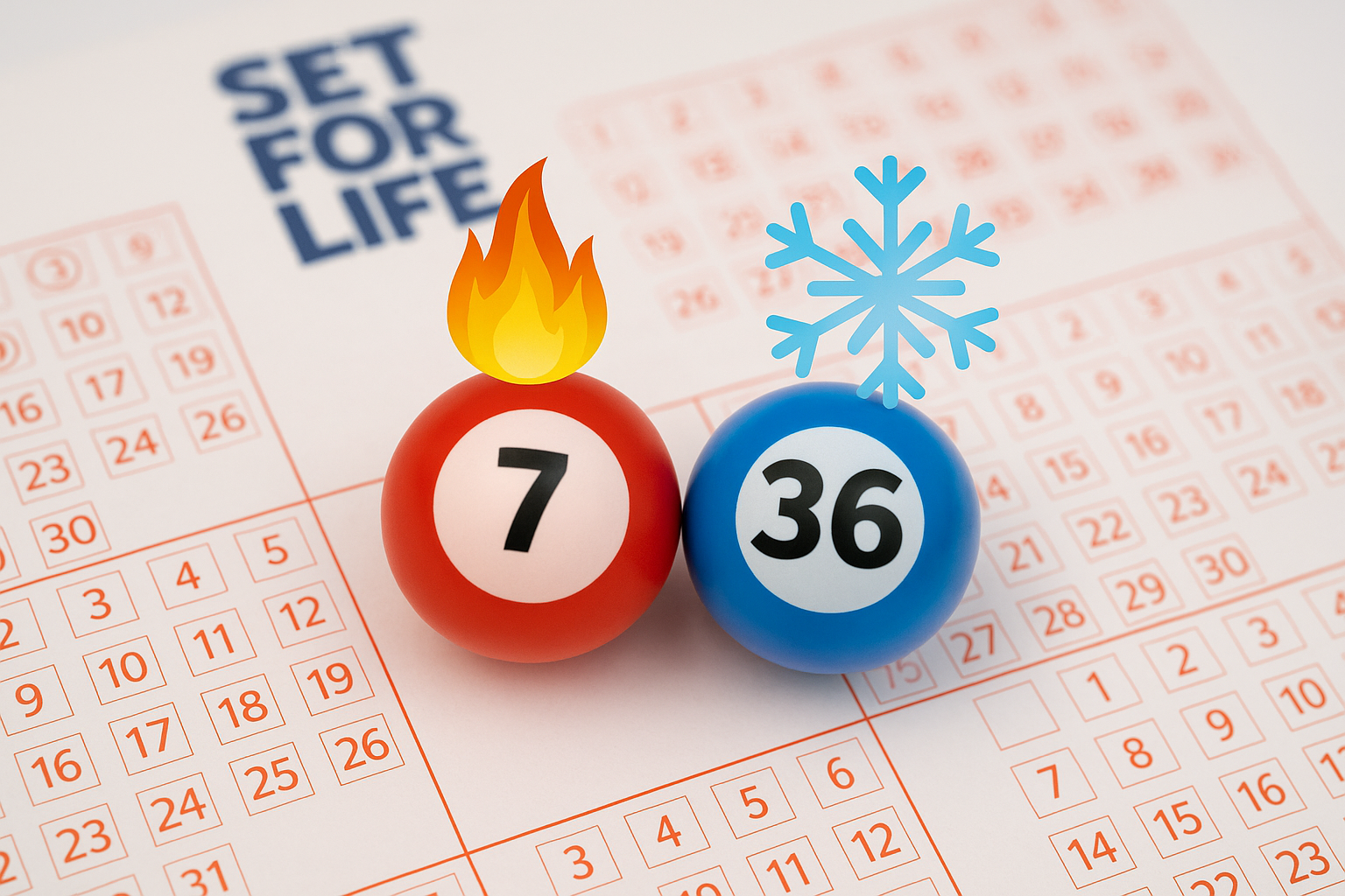 Set for Life Hot and Cold Numbers Guide: Most and Least Drawn Numbers