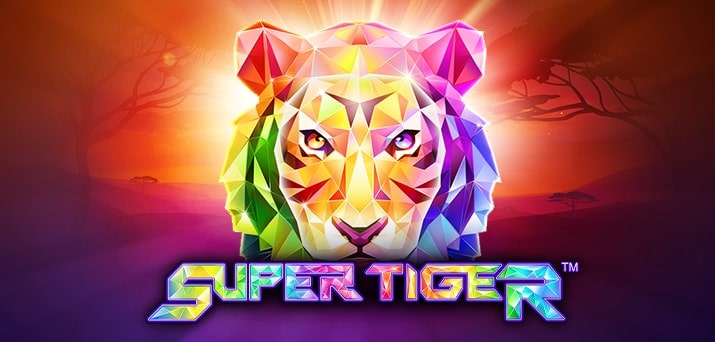 Super Tiger Slot Logo Clover Casino