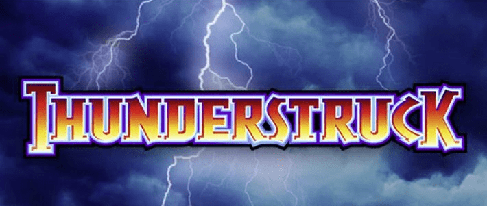 Thunderstruck Slot Logo Clover Casino